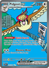 Pokemon Pidgeot ex #225/197 Obsidian Flames