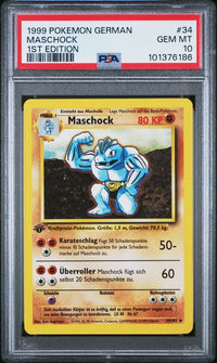 Maschock 1999 1st Edition #34 DE PSA 10