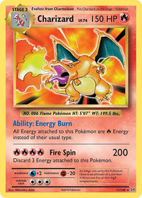 Pokemon Charizard #11/108 - XY Evolutions - Holo