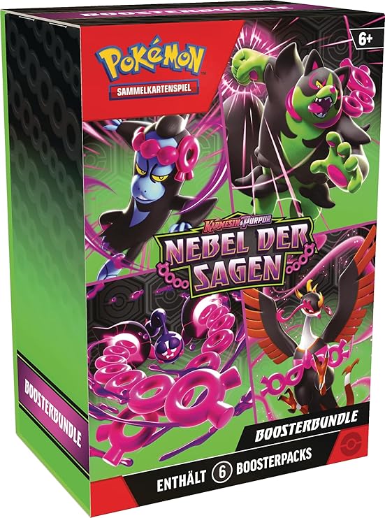 Pokemon Karmesin & Purpur - Nebel der Sagen Booster Bundle