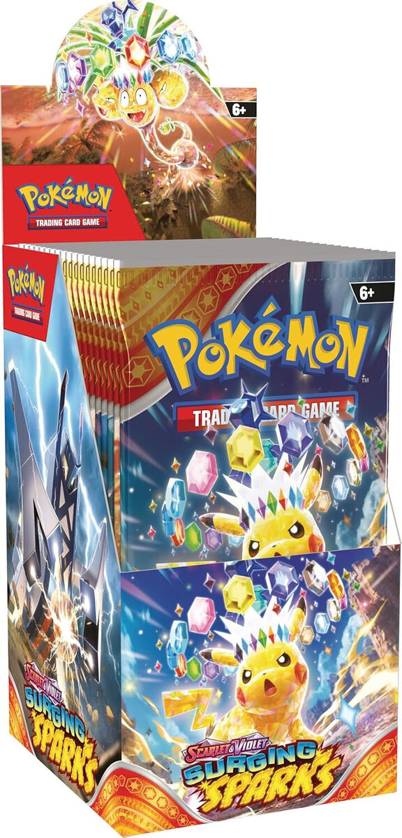 Pokemon SV08 Surging Sparks Display